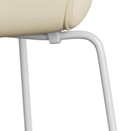 Fritz Hansen Series 7™ Chair Full Upholstery, White/Tonus Wool White