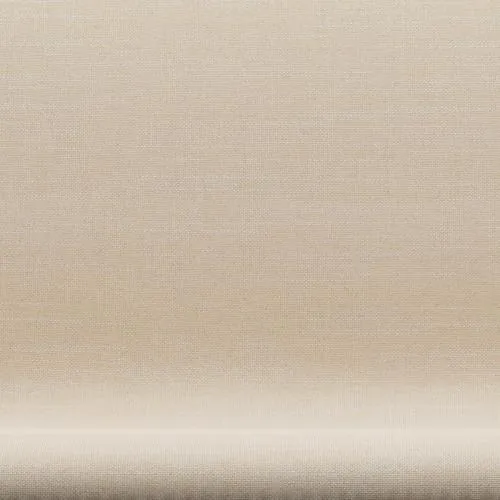 Fritz Hansen Swan™ Sofa 2 Seater, Black Lacquered/Sunniva Crème/Sand