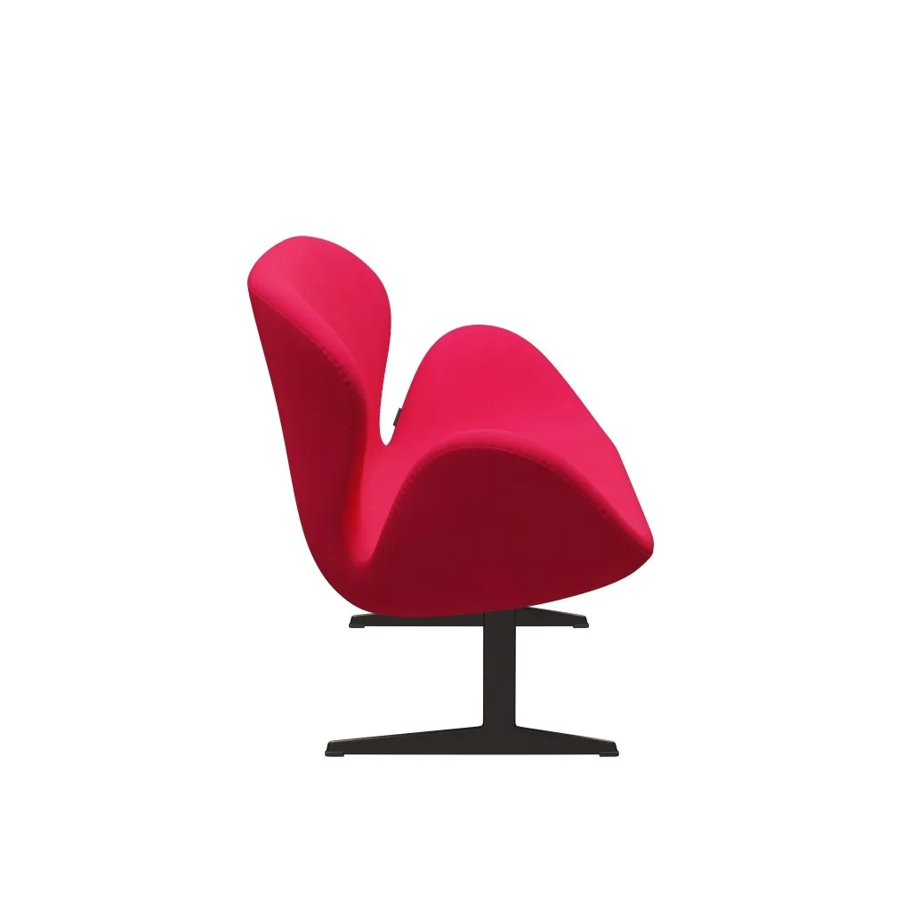Fritz Hansen Swan™ Sofa 2 Seater, Brown Bronze/Divina Lipstick Pink