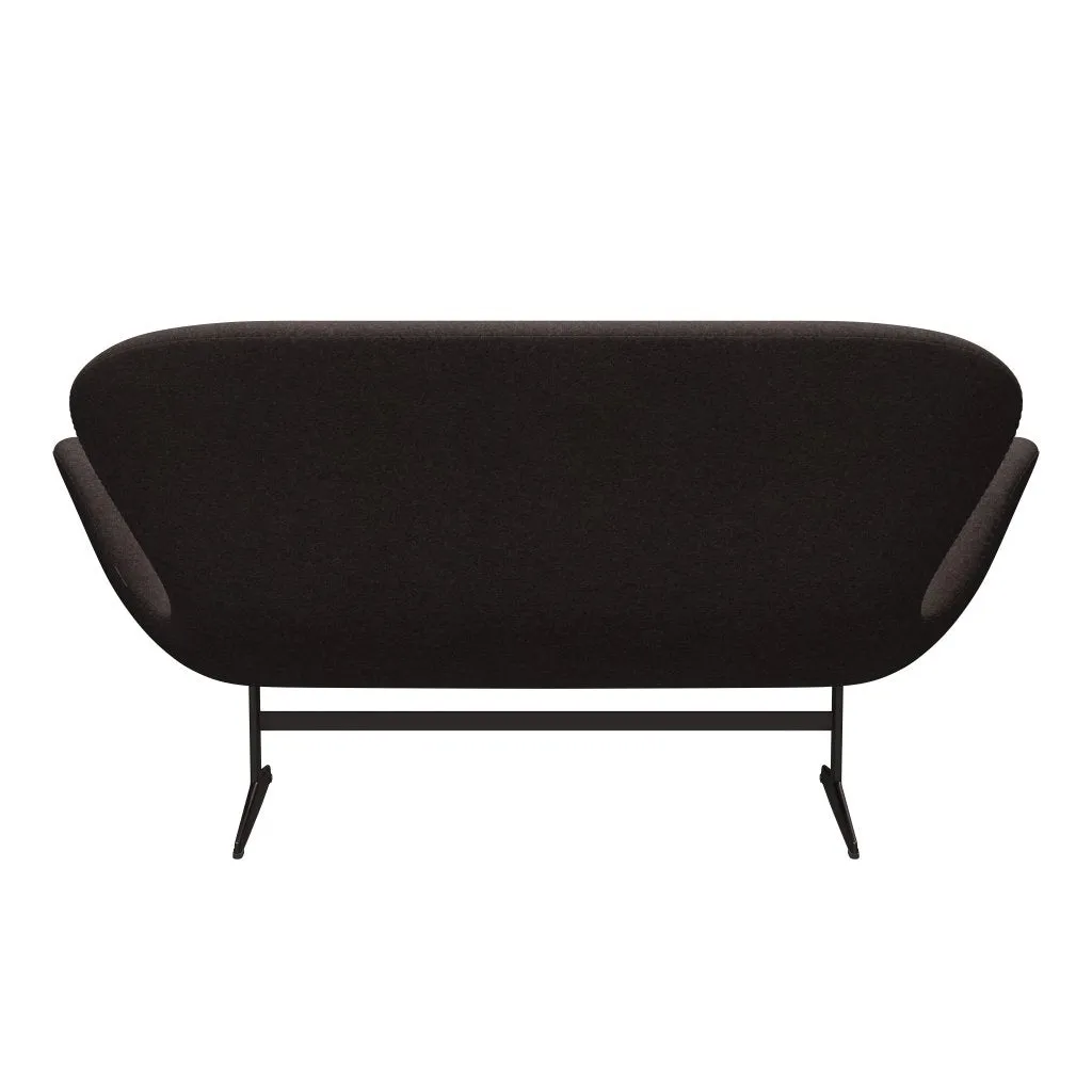 Fritz Hansen Swan™ Sofa 2 Seater, Brown Bronze/Divina Md Chocolate