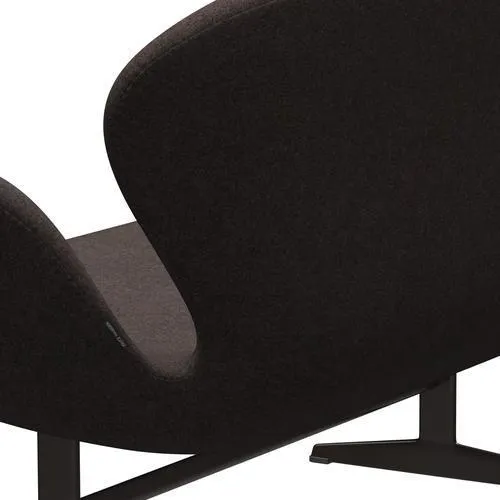 Fritz Hansen Swan™ Sofa 2 Seater, Brown Bronze/Divina Md Chocolate