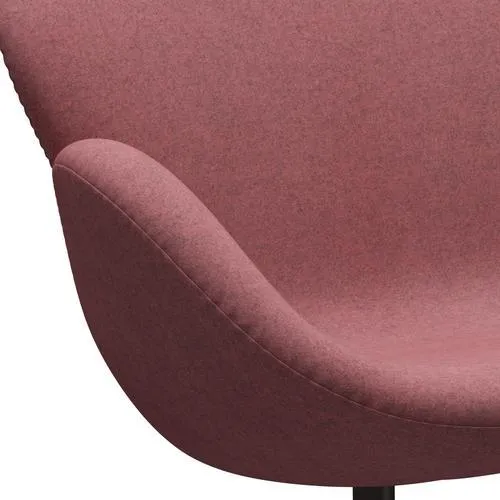 Fritz Hansen Swan™ Sofa 2 Seater, Brown Bronze/Divina Melange Pink
