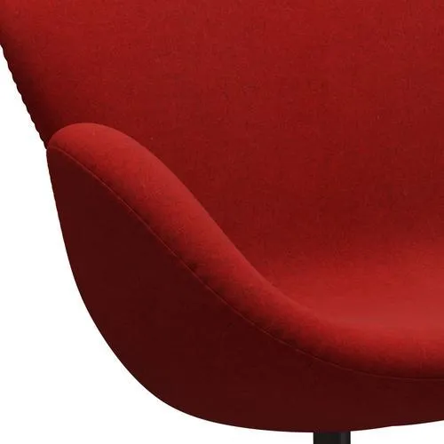 Fritz Hansen Swan™ Sofa 2 Seater, Brown Bronze/Divina Melange Red