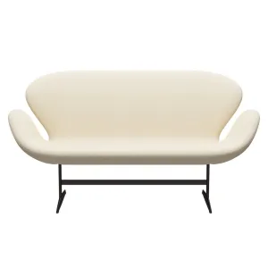 Fritz Hansen Swan™ Sofa 2 Seater, Brown Bronze/Divina White
