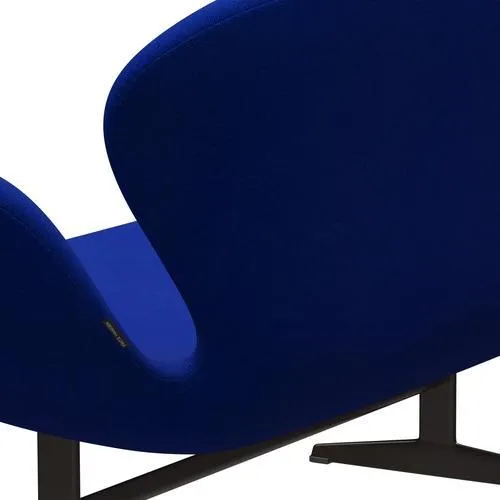 Fritz Hansen Swan™ Sofa 2 Seater, Brown Bronze/Hallingdal Blue