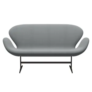 Fritz Hansen Swan™ Sofa 2 Seater, Brown Bronze/Steelcut Trio Grey
