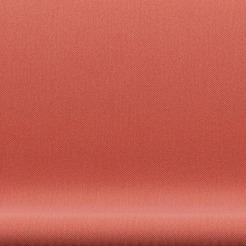 Fritz Hansen Swan™ Sofa 2 Seater, Brown Bronze/Steelcut Trio Pink/Orange