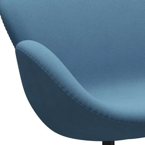 Fritz Hansen Swan™ Sofa 2 Seater, Brown Bronze/Tonus Pastel Blue