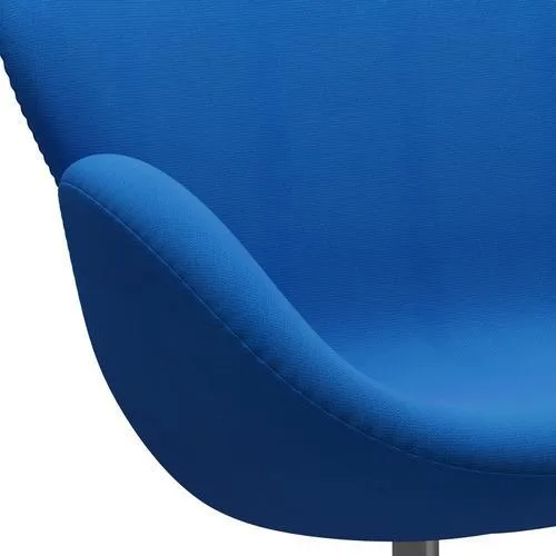 Fritz Hansen Swan™ Sofa 2 Seater, Silver Grey/Fame Ocean Blue