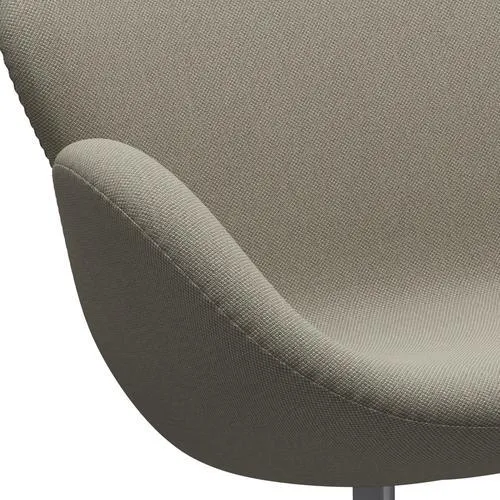 Fritz Hansen Swan™ Sofa 2 Seater, Silver Grey/Fiord Taupe Light