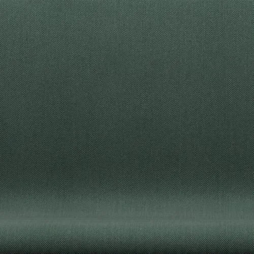 Fritz Hansen Swan™ Sofa 2 Seater, Silver Grey/Steelcut Trio Dusty Green