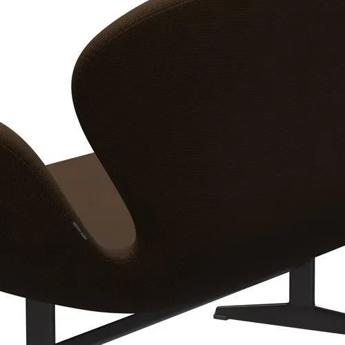 Fritz Hansen Swan™ Sofa 2 Seater, Warm Graphite/Diablo Chestnut