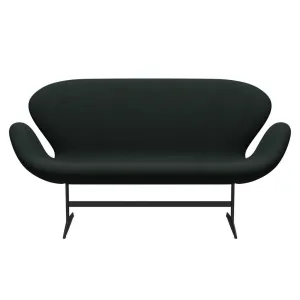 Fritz Hansen Swan™ Sofa 2 Seater, Warm Graphite/Divina Charcoal
