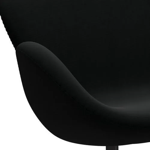 Fritz Hansen Swan™ Sofa 2 Seater, Warm Graphite/Fame Black