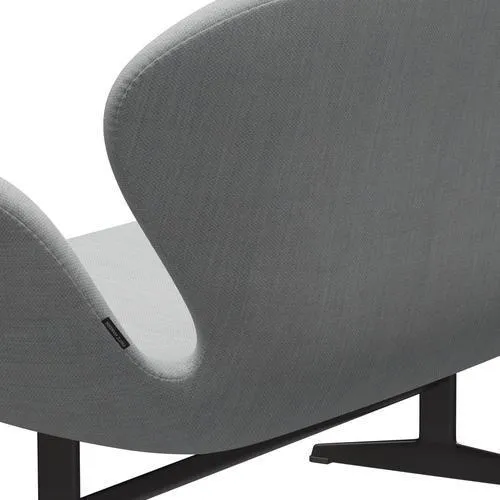 Fritz Hansen Swan™ Sofa 2 Seater, Warm Graphite/Fiord Grey/Medium Grey