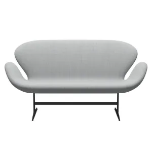 Fritz Hansen Swan™ Sofa 2 Seater, Warm Graphite/Fiord Grey/Medium Grey
