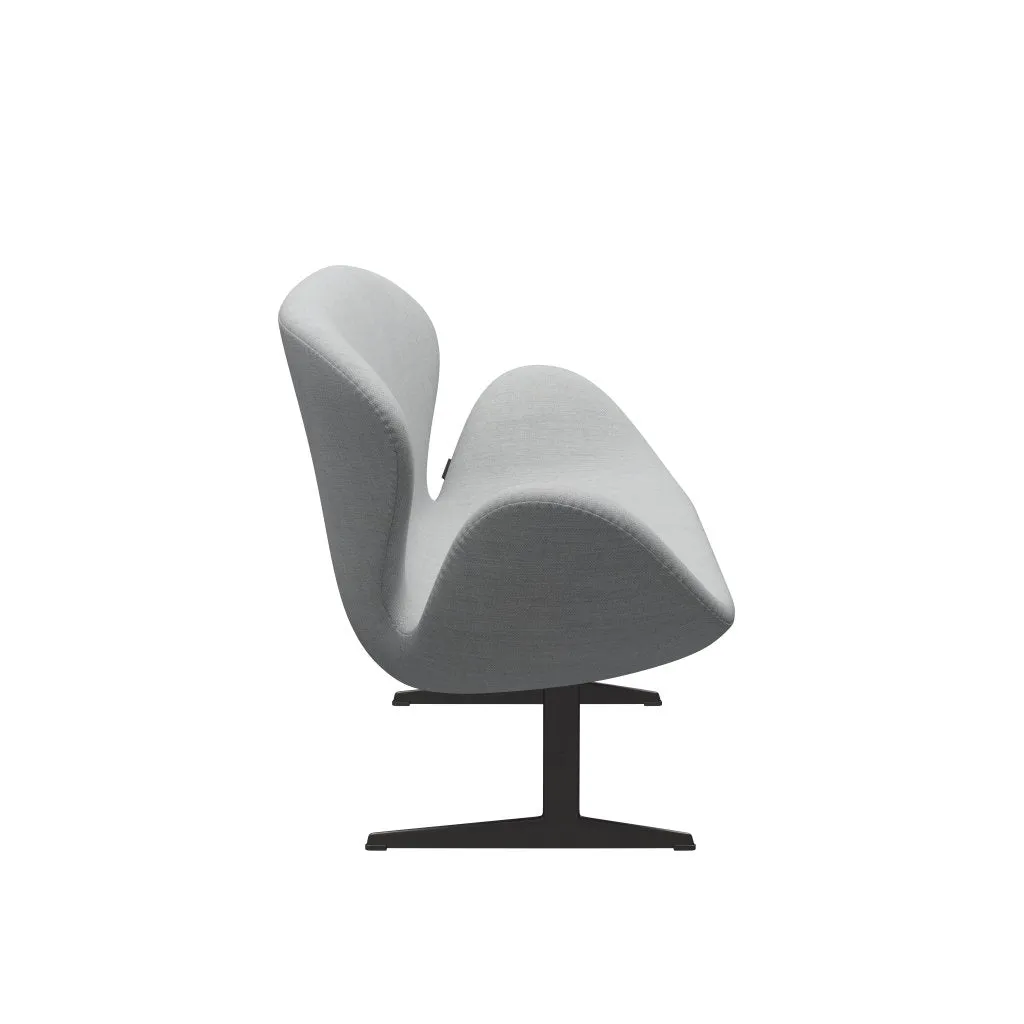 Fritz Hansen Swan™ Sofa 2 Seater, Warm Graphite/Fiord Grey/Medium Grey