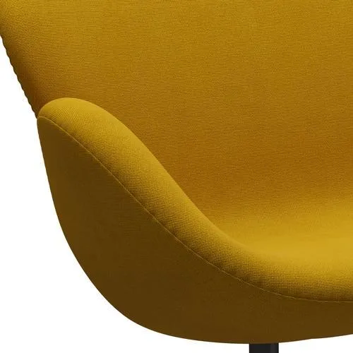 Fritz Hansen Swan™ Sofa 2 Seater, Warm Graphite/Hallingdal Mustard