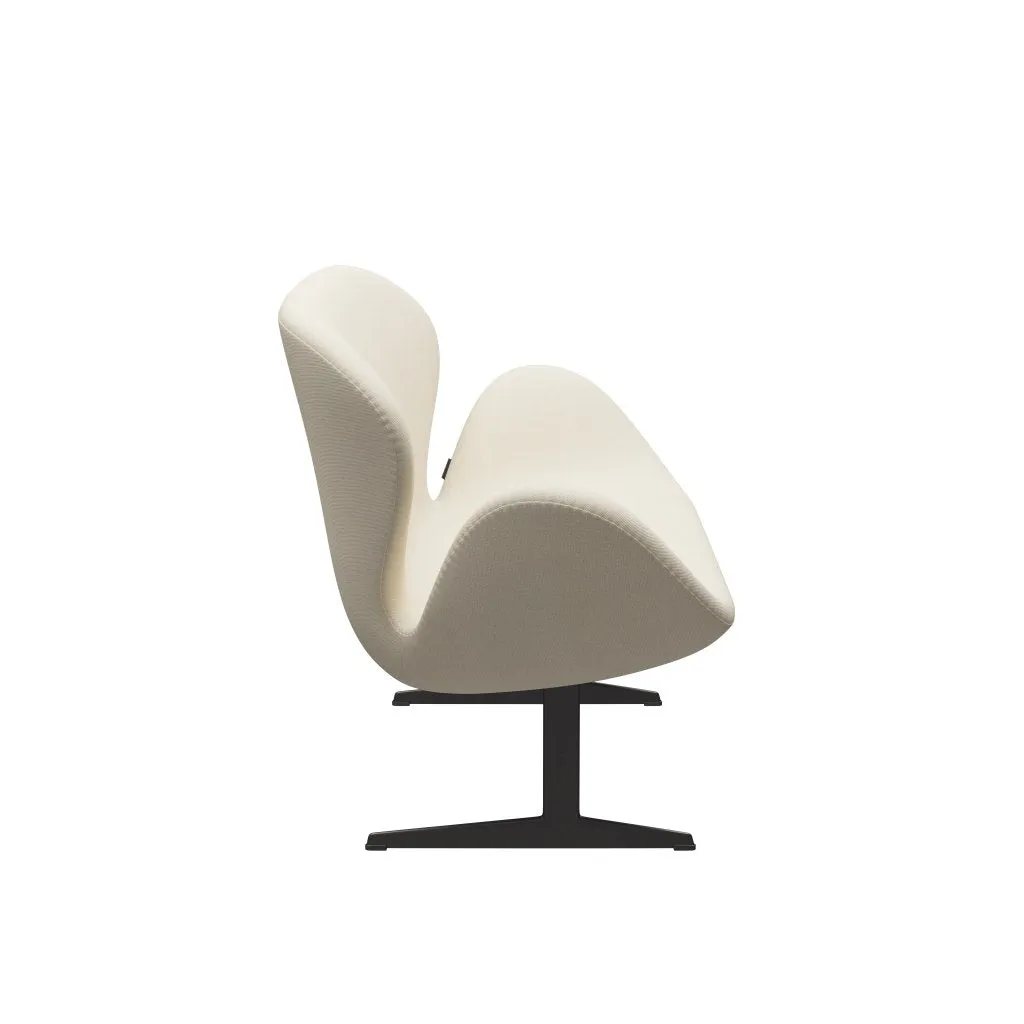 Fritz Hansen Swan™ Sofa 2 Seater, Warm Graphite/Hallingdal Wool White
