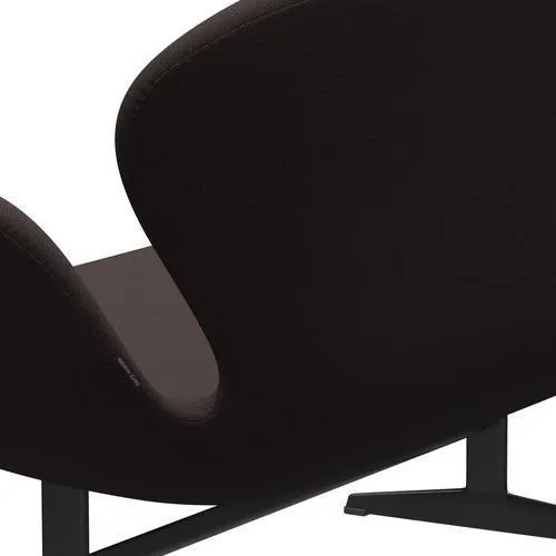 Fritz Hansen Swan™ Sofa 2 Seater, Warm Graphite/Steelcut Dark Earth Brown