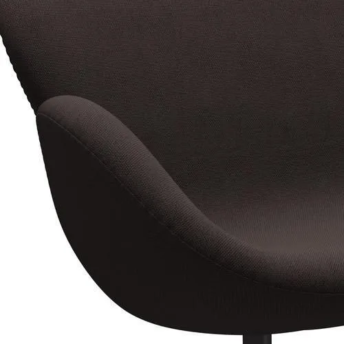 Fritz Hansen Swan™ Sofa 2 Seater, Warm Graphite/Steelcut Dark Earth Brown