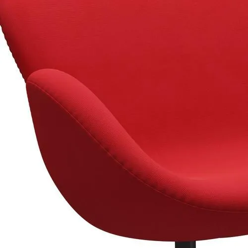 Fritz Hansen Swan™ Sofa 2 Seater, Warm Graphite/Steelcut Neon Red