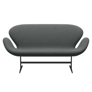 Fritz Hansen Swan™ Sofa 2 Seater, Warm Graphite/Steelcut Trio Coal