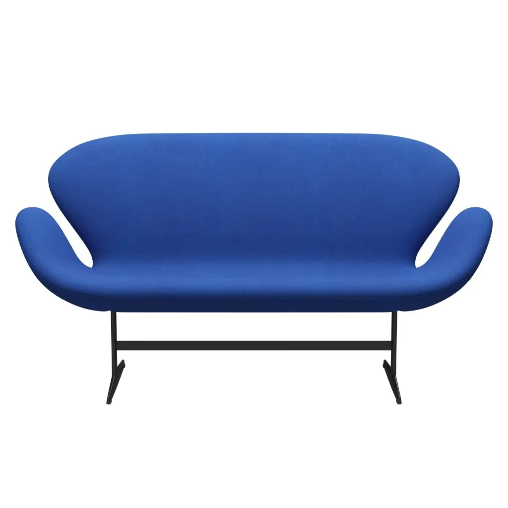 Fritz Hansen Swan™ Sofa 2 Seater, Warm Graphite/Tonus Lavender Blue