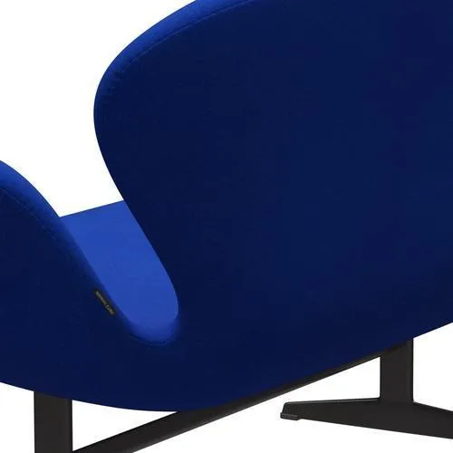Fritz Hansen Swan™ Sofa 2 Seater, Warm Graphite/Tonus Light Blue