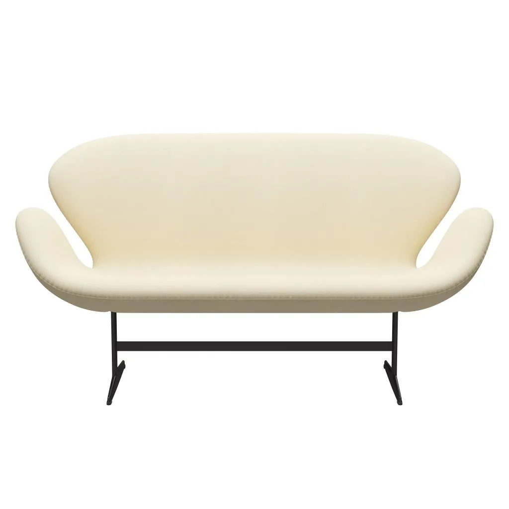 Fritz Hansen Swan™ Sofa 2 Seater, Warm Graphite/Tonus Wool White