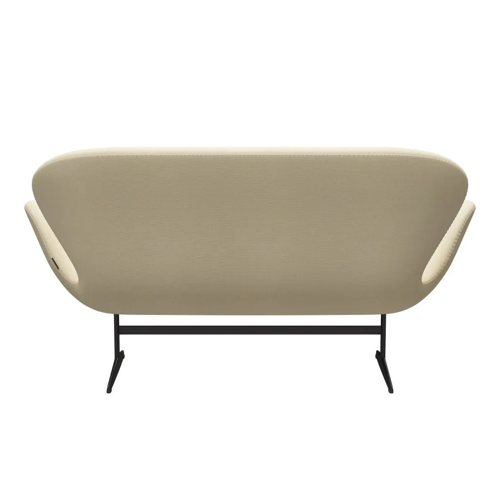 Fritz Hansen Swan™ Sofa 2 Seater, Warm Graphite/Tonus Wool White