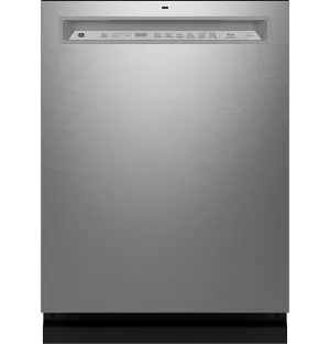 GE 24" Fingerprint Resistant Stainless Steel Dishwasher with Stainless Steel Interior and Third Rack- GDF650SYVFS