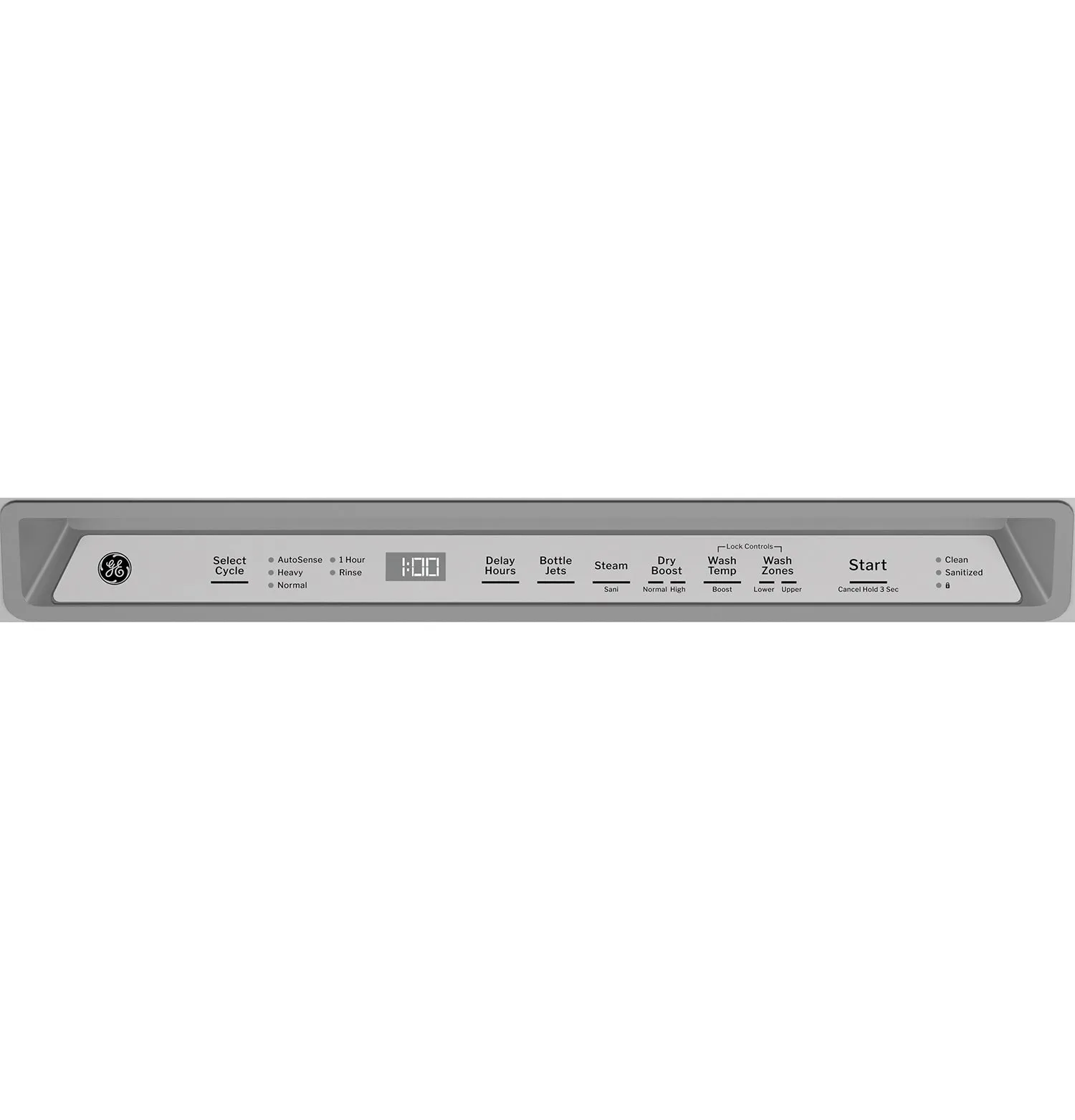 GE 24" Fingerprint Resistant Stainless Steel Dishwasher with Stainless Steel Interior and Third Rack- GDF650SYVFS