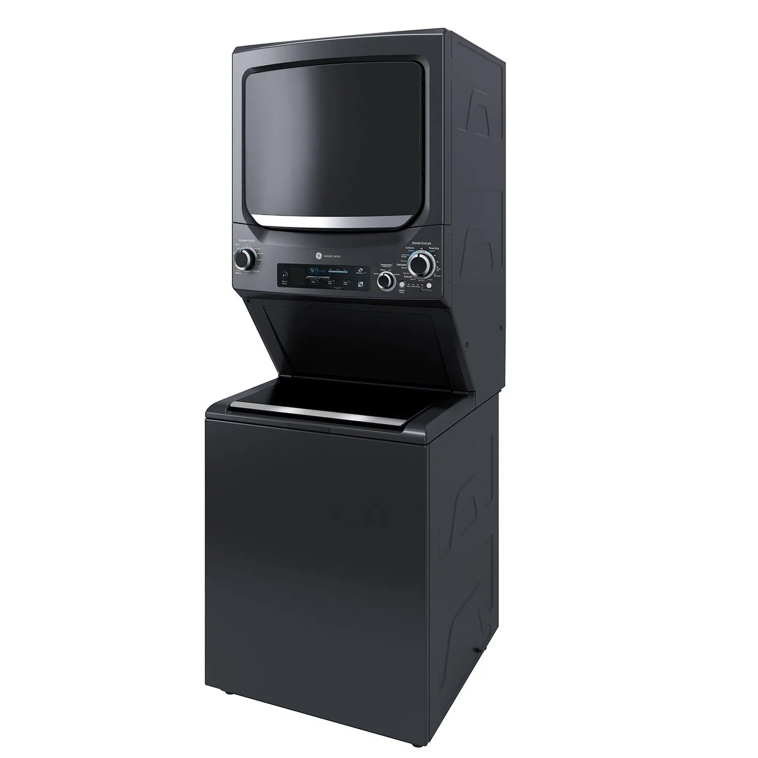 GE Diamond Grey Unitized Spacemaker (10.4 Cu. Ft.) - GUD57EEMTDG