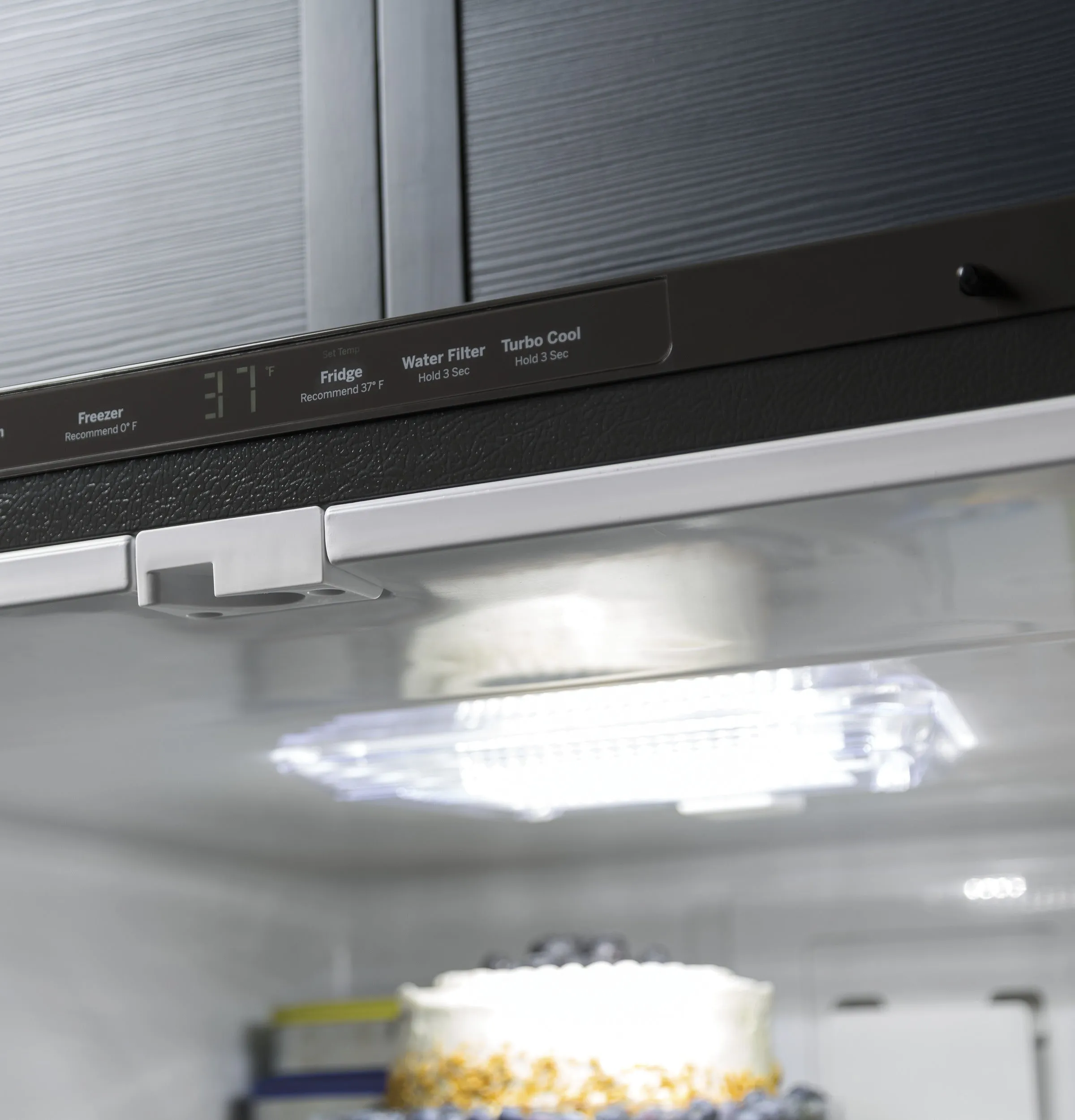 GE Profile White French Door Refrigerator (24.8 Cu. Ft.) - PNE25NGLKWW