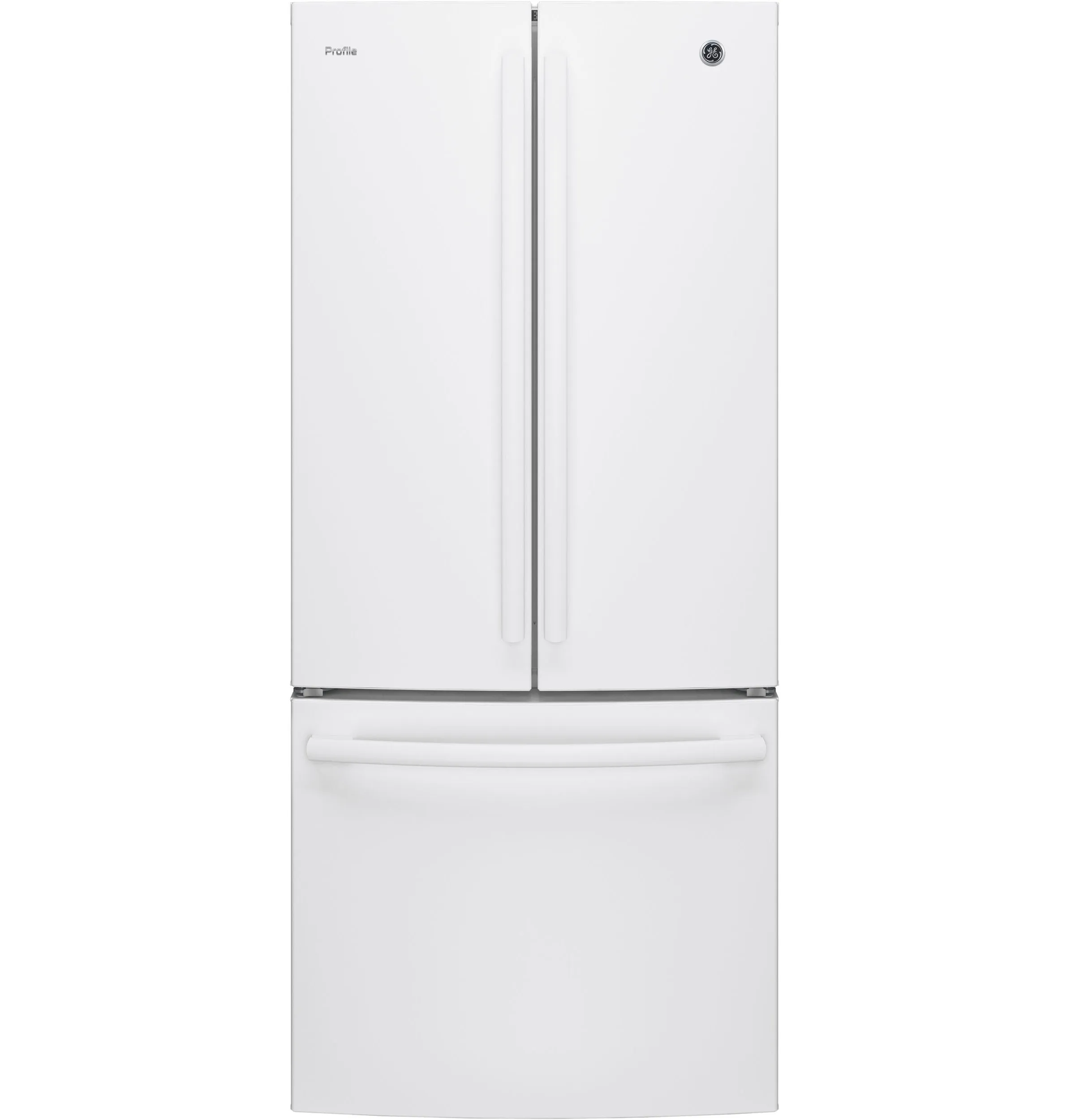 GE Profile White French Door Refrigerator (24.8 Cu. Ft.) - PNE25NGLKWW