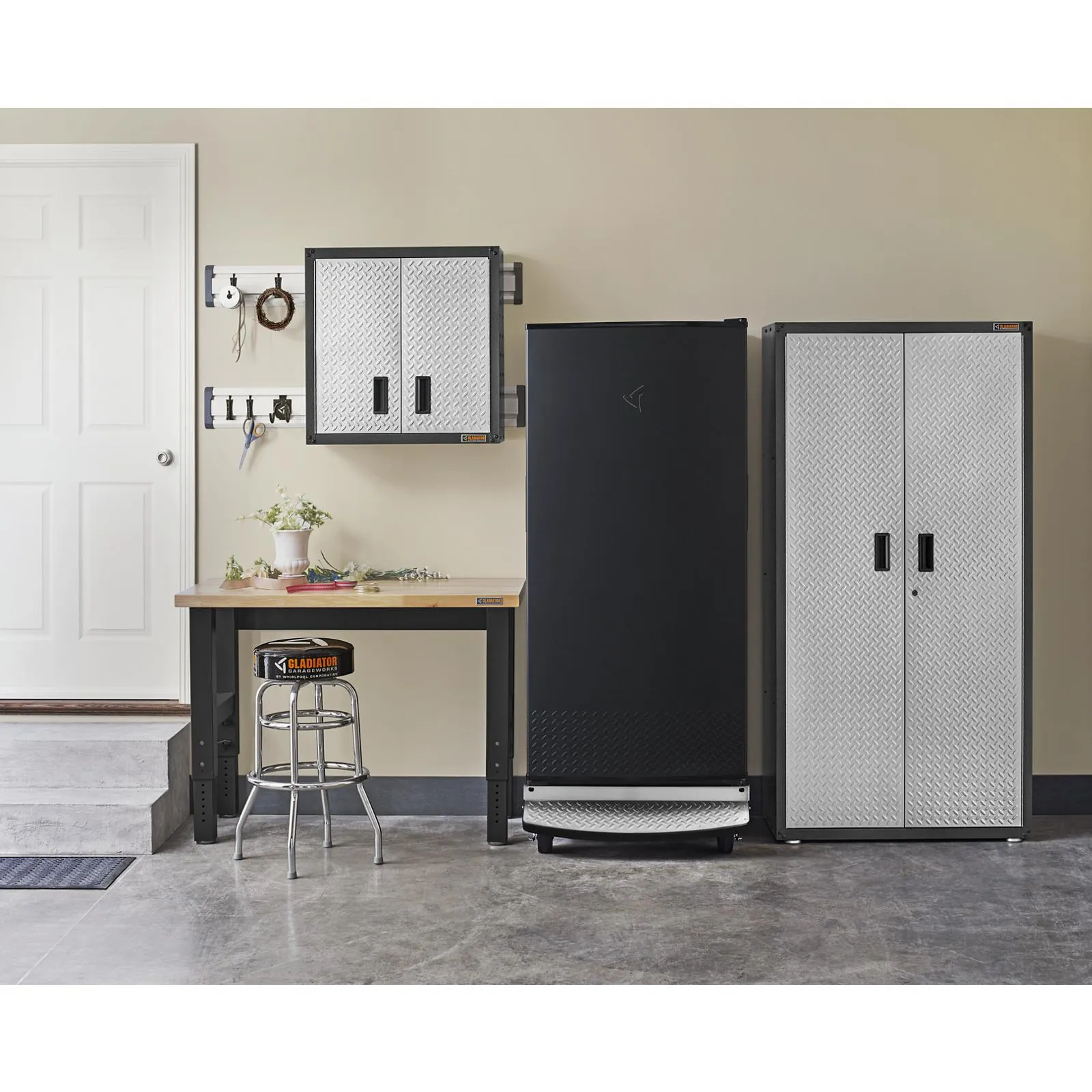 Gladiator Black 17.8 Cu. Ft. All Refrigerator - GARF30FDGB