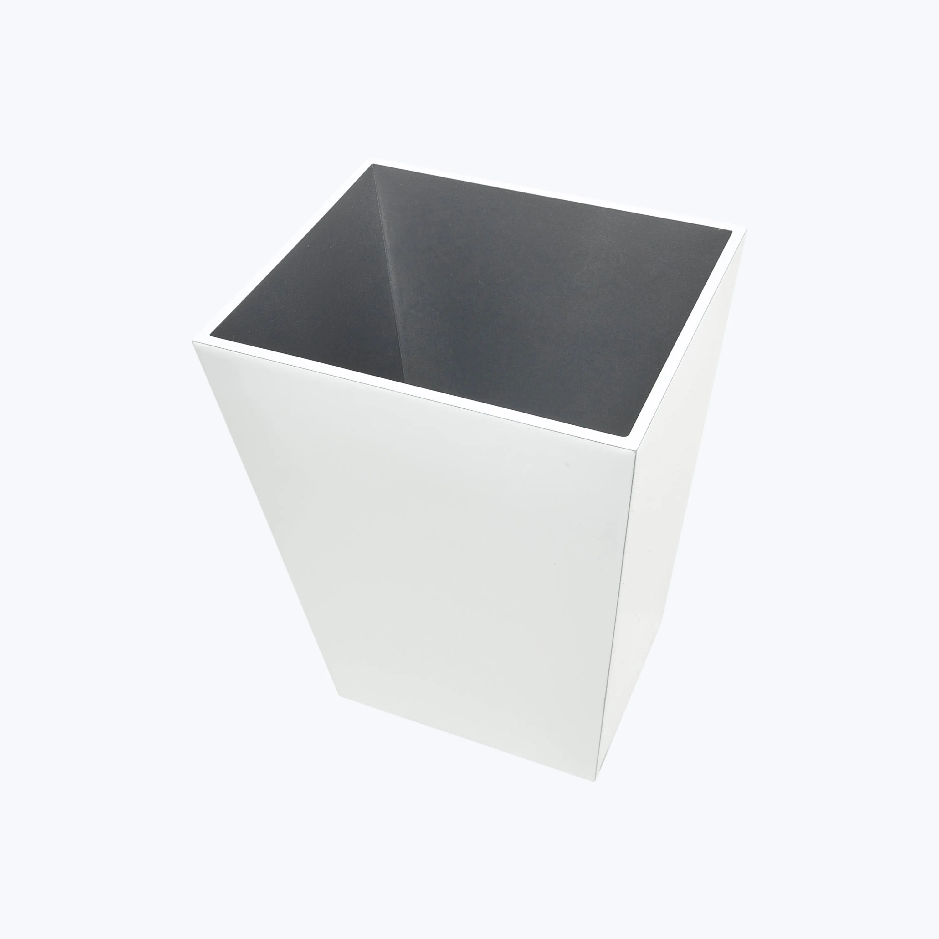 Glossy Pure Enamel Wastebasket
