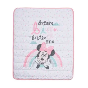 Going Dotty Disney Minie Mouse Quilted Blanket