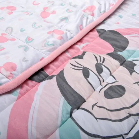 Going Dotty Disney Minie Mouse Quilted Blanket
