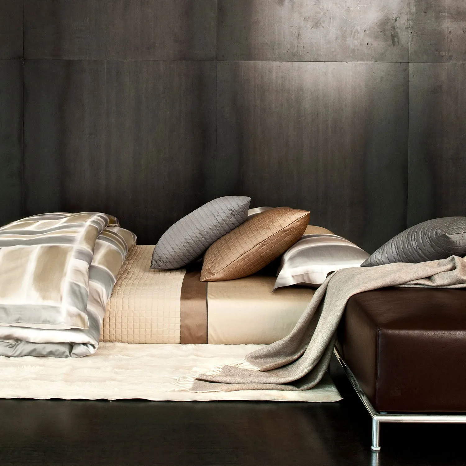 Gouache Duvet & Shams, Taupe