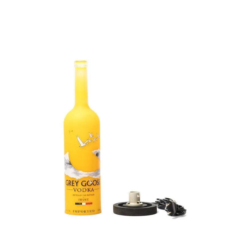 Grey Goose Inlit Lamp (Yellow)