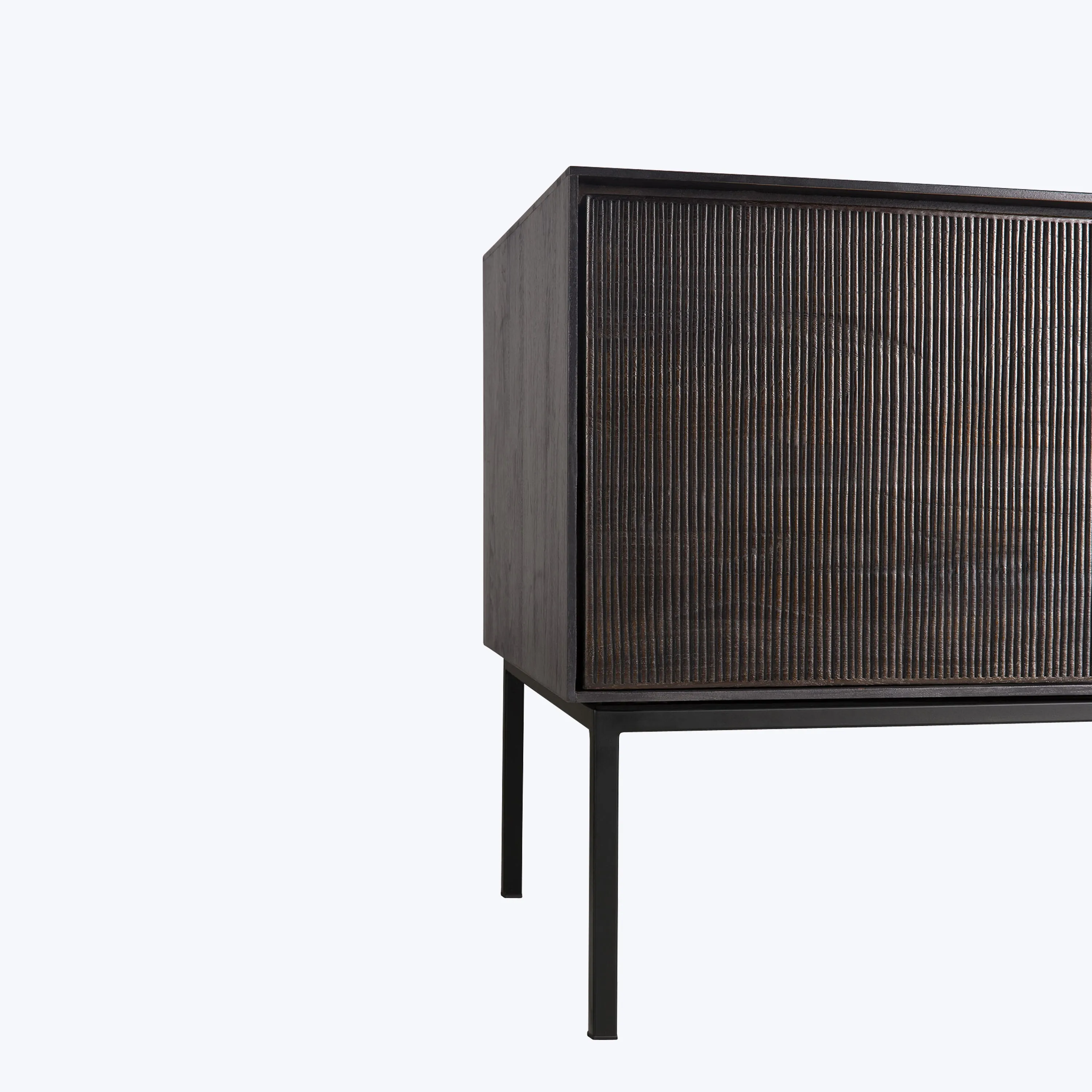Grooves Low TV Cupboard