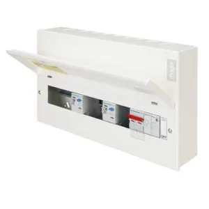 Hager VML910CUSPDRK 10w HI 100A Sw 2*100A 30mA SPD RKO