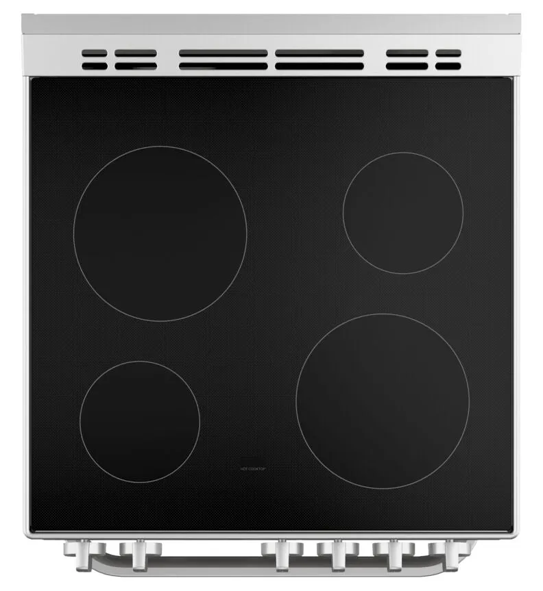 Haier 24" Electric Slide-In Range with Storage Drawer Stainless Steel (2.9 Cu.Ft) - QCA740RMSS