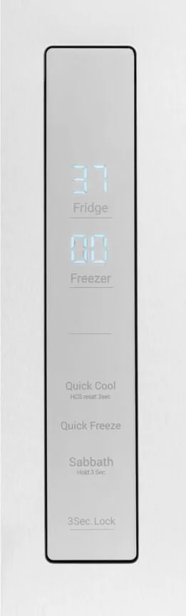 Haier Fingerprint Resistant Stainless Steel 33" Counter Depth 4-Door Refrigerator (16.4 Cu.Ft.) - QHE16HYPFS