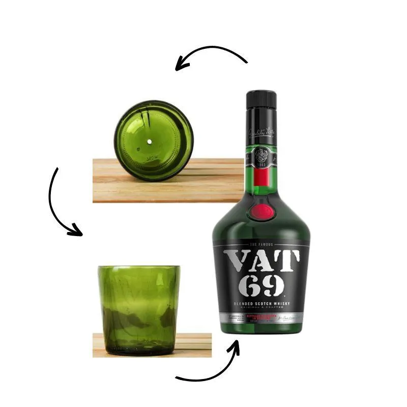 Hanging Vat69 Planters  (Set of 2)