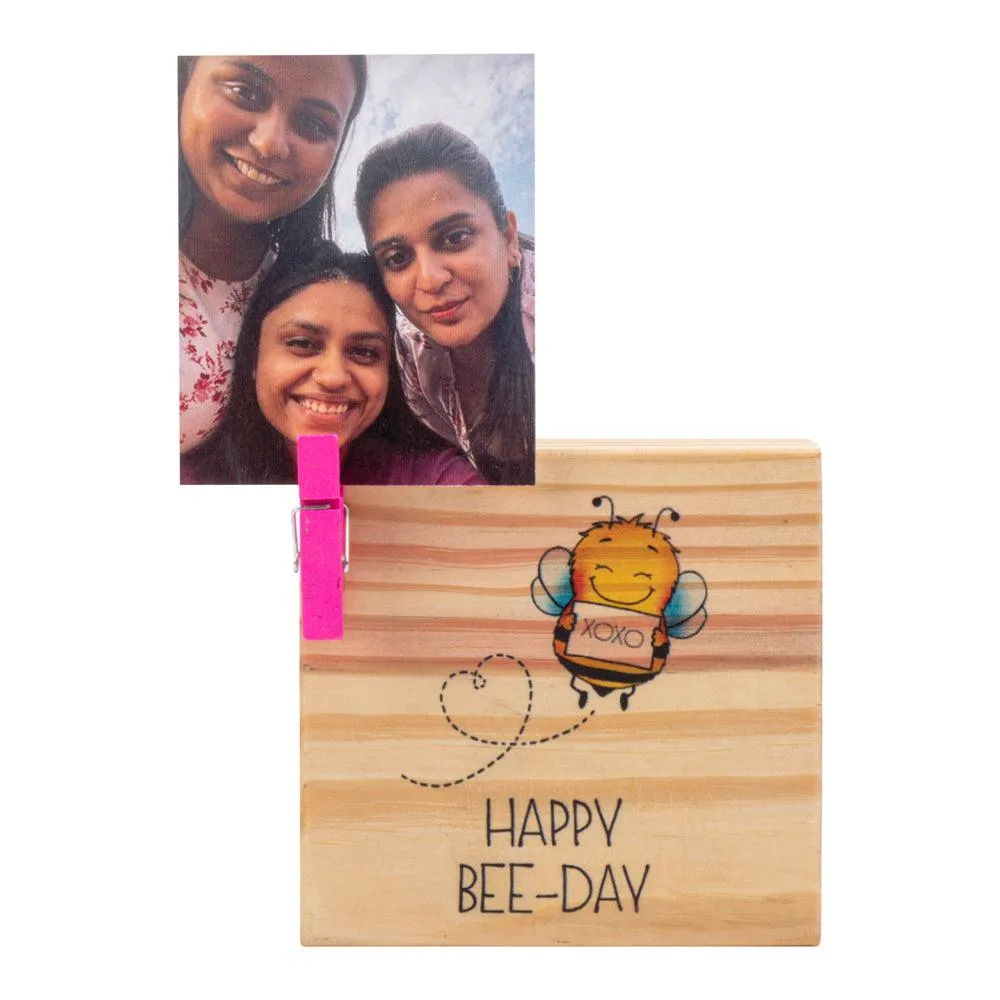 Happy Birthday Table Photo Frame