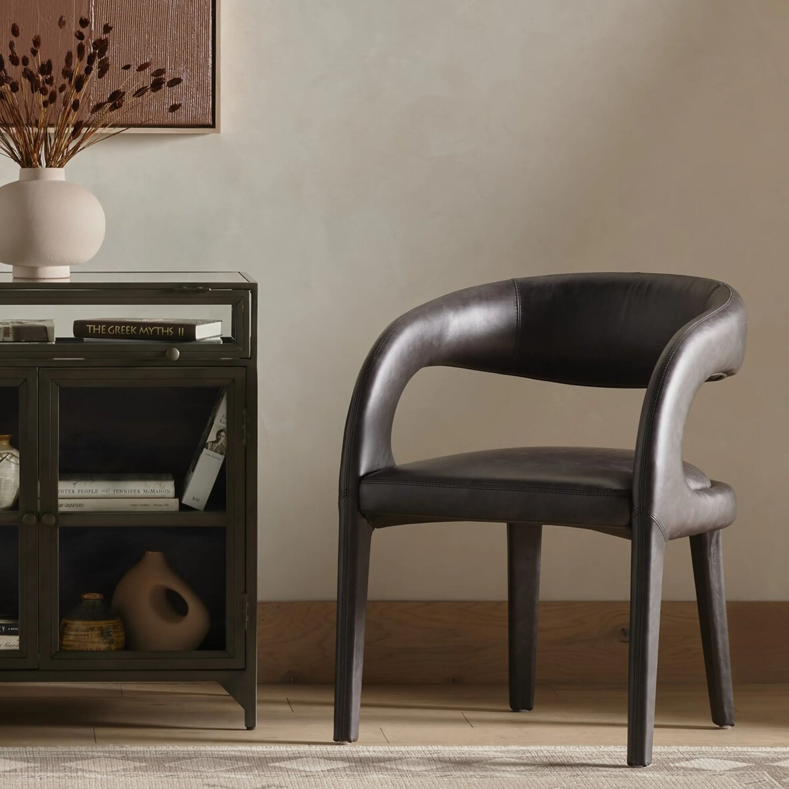 Hawkins Leather Dining Chair