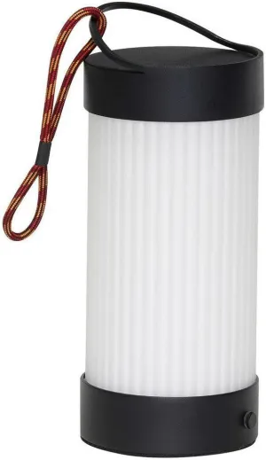 Hübsch Camp Portable Lamp Black